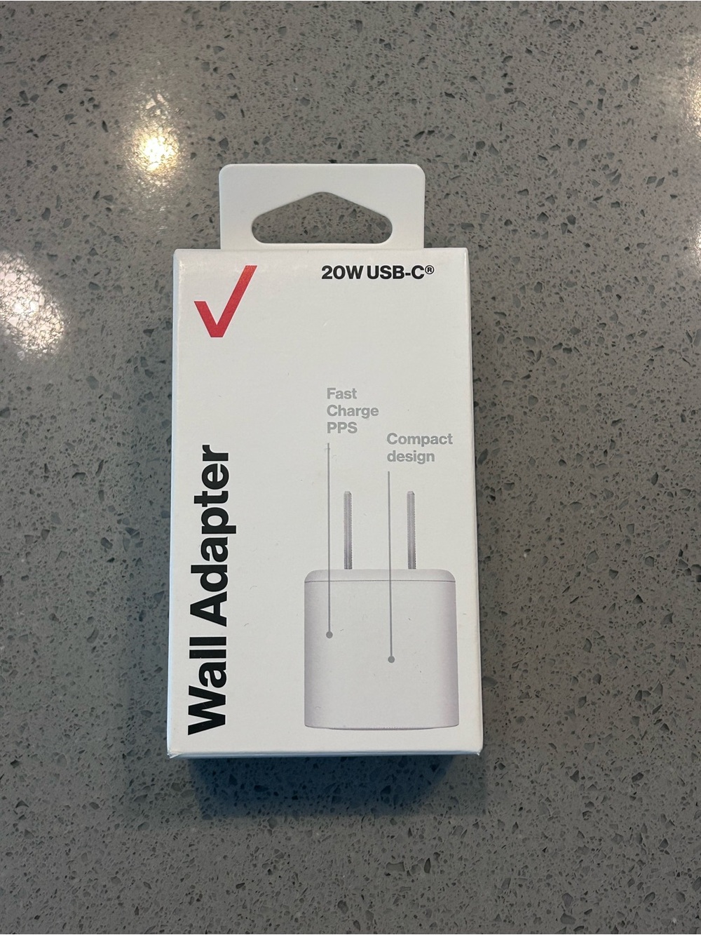 Verizon 20W USB-C White Wall Adapter - Fast Charging
